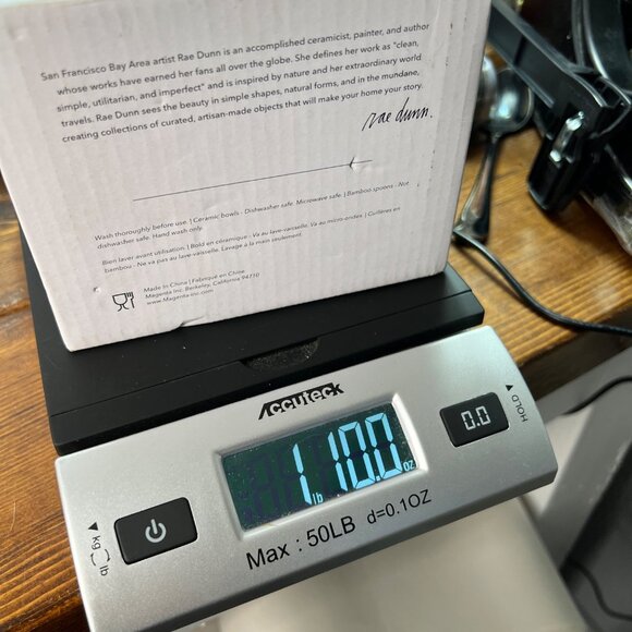 Rae Dunn Artisan Collection Salsa & Guac Ceramic Bowls With Wooden Spoons - Picture 11 of 12